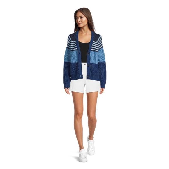 Women’s Denim Rolled Cuff Comfy Shorts 2-Pack Size XL - Picture 15 of 16